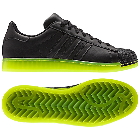 adidas green sole shoes